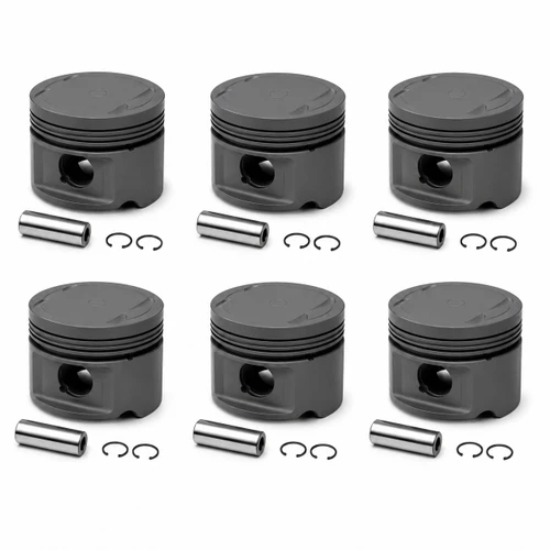 Supertech Nissan RB20 DOHC Hydraulic Lifter Forged Piston Kit P6-RB20-78.5-CR8.5-H13-6