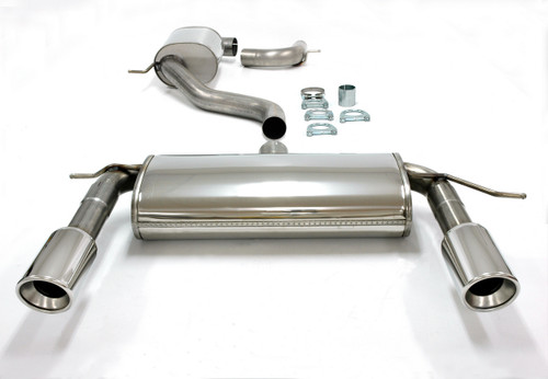Jetex 40DH61R Exhaust Half System 76.5mm Round 100mm L+R Leon 1P