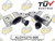 Superpro ALOY3273-90K Control Arm Lower-Rear Bracket Mount Kit: Lightweight Alloy Competition and Race Use