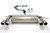Jetex 40-H5DTR Exhaust Half System (non-resonated with racepipe) 76.5mm Twin Round 80mm Golf MK6