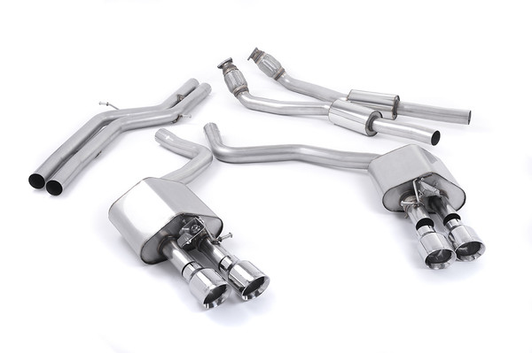 Milltek Exhausts - Cat-back SSXAU443 For Audi S6