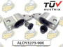 Superpro ALOY3273-90K Control Arm Lower-Rear Bracket Mount Kit: Lightweight Alloy Competition and Race Use