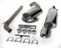 Jetex 26-H7TR Exhaust Half System (non-resonated with racepipe) 63.5mm Oval 90/120mm Corrado