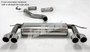 Jetex 40DH3DTR Exhaust Half System (non-resonated with racepipe) 76.5mm Twin Round 80mm Quad A3 8P