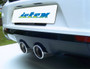 Jetex 40-H3DR Exhaust Half System 76.5mm Twin Round 80mm A3 8P – alternate view 2