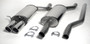 Jetex 42-H8R Exhaust Half System 63.5mm Twin Round 80mm A4 B5
