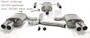 Jetex 48DH4DTR Exhaust Half System (non-resonated with racepipe) 70 + 57mm Twin Round 80mm Quad A5