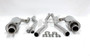 Jetex 42DHFR Exhaust Half System 63.5 + 54mm Round 100mm L+R A6 C5