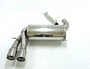 Jetex 40-BCR Exhaust Back Box 76 + 57mm Twin Round 80mm S3 8P