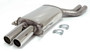 Jetex AA-BDR Exhaust Back Box 57mm Twin Round 80mm S8