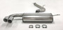 Jetex 40-HDDR Exhaust Half System 76.5mm Twin Round 90mm TT 8J