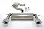 Jetex 40DH6WTR Exhaust Half System (non-resonated with racepipe) 76.5mm Oval 90/140mm L+R Leon 1P