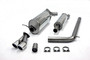 Jetex 27-HBDR Exhaust Half System 63.5mm Twin Round 80mm Fabia 5J