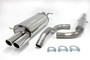 Jetex 41SH0DR Exhaust Half System 63.5mm Twin Round 80mm Golf MK4