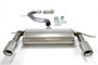 Jetex 40DH51TR Exhaust Half System (non-resonated with racepipe) 76.5mm Round 100mm L+R Golf MK6