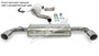 Jetex 40DHG1TR Exhaust Half System (non-resonated with racepipe) 76.5 + 63.5mm Round 100mm L+R Golf MK6