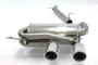 Jetex 40DHS1R Exhaust Half System 76.5 + 57mm Round 100mm L+R Golf MK6