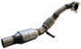 Jetex 40T20R200 Exhaust Downpipe and Cat (200cpsi) 76.5mm  Golf MK6