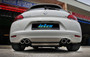 Jetex 40DH7DTR Exhaust Half System (non-resonated with racepipe) 76.5mm Twin Round 80mm Quad Scirocco MK3