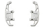 Racingline VWR494100 Billet Audi A4 (B9) Gearshift Paddles Titanium Finish