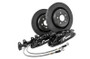 Racingline VWR65G701-BLK Brake Caliper and Disc Upgrade MQB Platform 345mm 4 Pot - Black