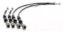 Racingline VWR69G7KIT Brake Line Kit Front & Rear Kit Inc. OEM Banjo Bolts - Golf 7