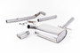 Milltek Exhausts - Cat-back MCXVW222 For VW Corrado