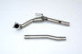 Milltek Exhausts - Large-bore Downpipe and De-cat SSXAU284 For Audi A3