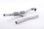 Milltek Exhausts - Large Bore Downpipe and Hi-Flow Sports Cat SSXVW215 For Audi TT Golf MK6