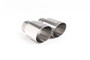 Polished Jet (round) 90 Exhaust Tip, RH Twin Tip - MSSUB149
