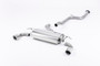 Ford Focus MK2 ST 225 - Non-Resonated (Louder) Cat-Back Exhaust System with 100mm Jet Polished Trims
