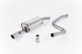 Ford Fiesta MK6 Zetec-S - Non-Resonated Cat-Back Exhaust System - ST150 Rear Valance