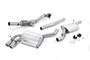 Audi S3 8P Sportback - Turbo-Back Exhaust System with Hi-Flow Sports Catalyst with Polished Trims