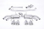 Nissan GT-R R35 - Non-Resonated Primary Cat-Back Exhaust System with Quad Polished Trims