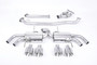 Nissan GT-R R35 - Non-Resonated Primary Cat-Back Exhaust System with Quad Polished Trims