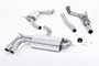 Audi A3 1.8 TSI - Turbo-Back Exhaust System with Hi-Flow Sports Catalyst and Polished Trims