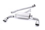 Toyota GT86/Subaru BRZ - Non-Resonated (Louder) Secondary Cat-Back Exhaust System with Polished GT-115 Trims