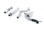 Renault Megane Renaultsport II (Cup, Trophy/Trophy R) - Resonated (Quieter) Cat-Back Exhaust System - Uses OE Tip