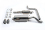 Ford Fiesta MK7/7.5 ST 1.6 - Resonated (Quieter) Cat-Back Race Exhaust System with Polished Tips