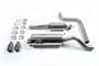 Ford Fiesta MK7/7.5 ST 1.6 - Resonated (Quieter) Cat-Back Race Exhaust System with Polished Tips
