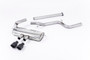 Ford Focus MK3 ST 5 door Hatchback - Resonated (Quieter) Cat-Back Exhaust System with Titanium Tips