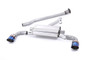 Toyota GT86/Subaru BRZ - Non-Resonated (Louder) Secondary Cat-Back Exhaust System with Burnt Titanium Trims