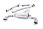 Toyota GT86/Subaru BRZ - Non-Resonated (Louder) Primary Cat-Back Exhaust System with Brushed Titanium Trims