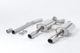 Renault Clio 182 2.0 16V - Non-Resonated (Louder) Cat-Back Exhaust System with Dual Polished Trims