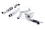 Renault Megane Renaultsport II (Cup, Trophy/Trophy R) - Resonated (Quieter) Turbo-Back Exhaust System with Hi-Flow Sports Catalyst - Uses OE Tip