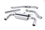 Resonated (Quieter) Cat-Back Exhaust System with Polished Tips
