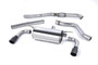 Resonated (Quieter) Cat-Back Exhaust System with Cerakote Black Tips