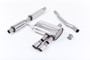 Mini Cooper S F56 - Resonated (Quieter) Cat-Back Exhaust System with Polished Tips