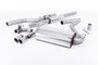 BMW 4 Series F32 428i Manual - Resonated (Quieter) Cat-Back Exhaust System with Polished Trims