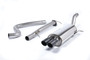Ford Fiesta MK7/7.5 ST 1.6 - Non-Resonated (Louder) Cat-Back Race Exhaust System with Cerakote Black Tips
